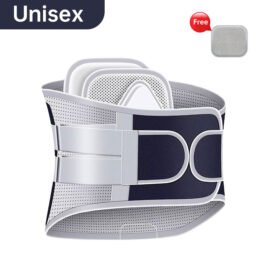Adjustable Back Support Belt - Pain Relief for Men &; Women, Sciatica, Scoliosis, Herniated Disc, Posture Corrector