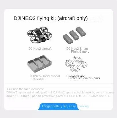 DJI Drone Neo 2 Flying Smart Follow 4K Entry-Level Aerial Photography Flight Camera Mini Type for Beginners - Image 6