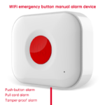 Platform WiFi Emergency Button for Elderly Care Homes, One-Button SOS Alarm, Rope-Type Senior Emergency Alert