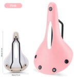 Sella da bicicletta retrò: resistente all’usura, antiscivolo, cuscino multicolore con design traforato – per bici da strada, BMX, MTB e cicloturismo