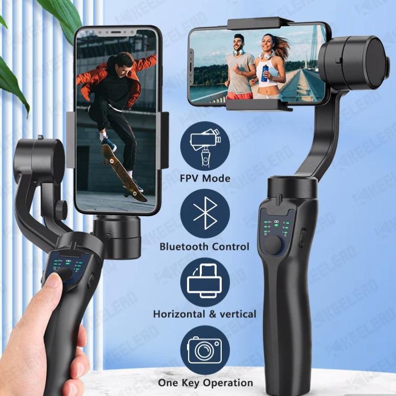 H4/F6/F10 three-axis handheld mobile phone stabilizer video recording outdoor anti-shake shooting bracket
