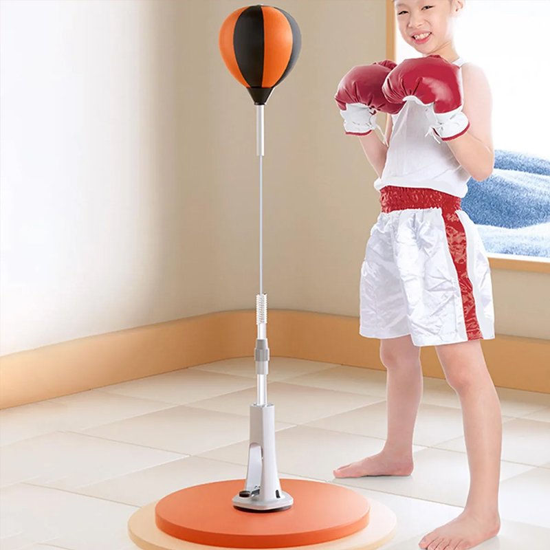 Adjustable Height Freestanding Punching Bag (45-67 Inches) - Reflex Training Ball for Boxing, Home Gym & Fitness - Image 3