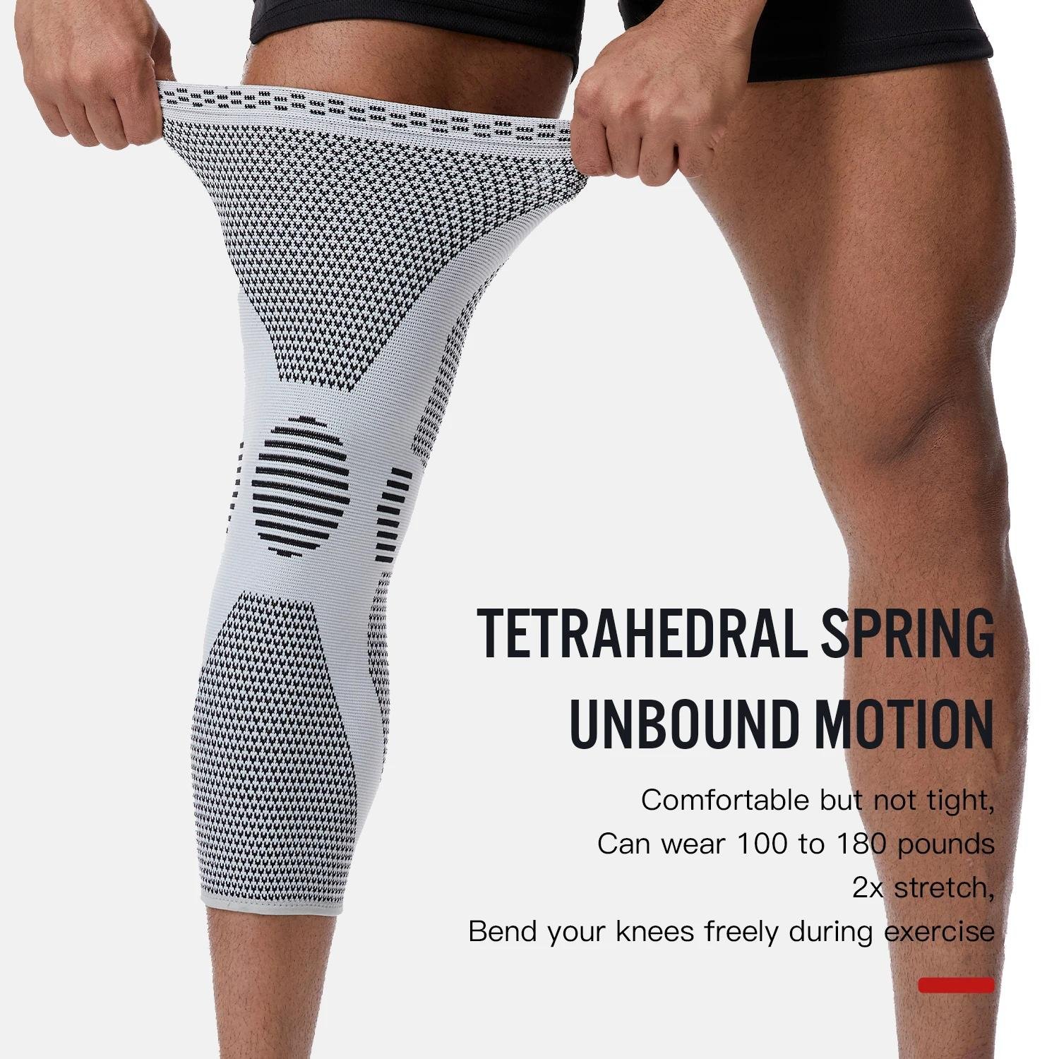 Knee protector for men's knee sports single piece - Image 6