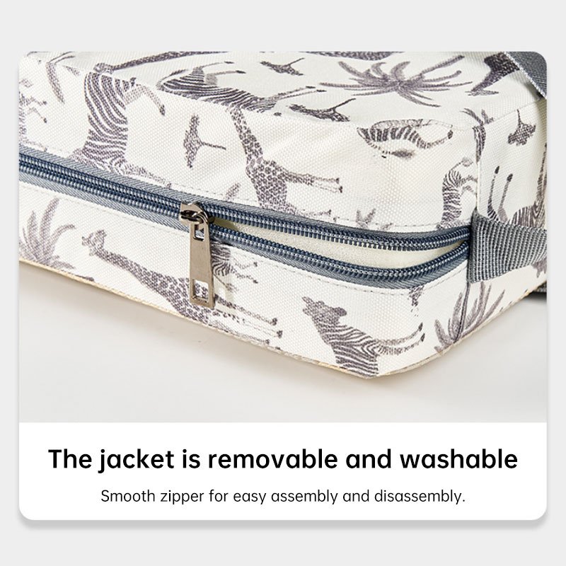 Portable Waterproof Baby Cushion, Outdoor Inflatable Elevated Mat for Infants Toddler Travel, Picnic, Stroller - Image 17