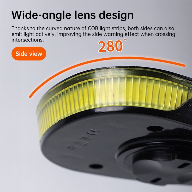 Rechargeable Bike Light - 6 Mode LED Headlight with Computer Mount, IPX6 Waterproof for Day & Night Cycling - Image 6