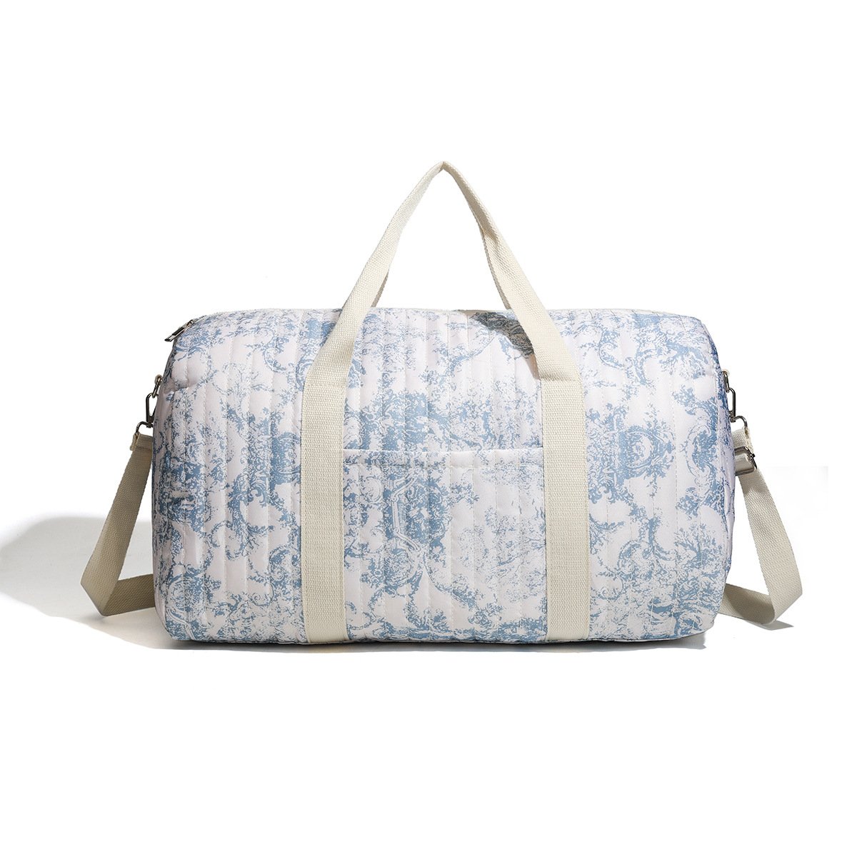 Embroidered Travel Bag Large Capacity Luggage Bag Lightweight Carry-on Handheld Shoulder Bag Boston Bag - Image 19