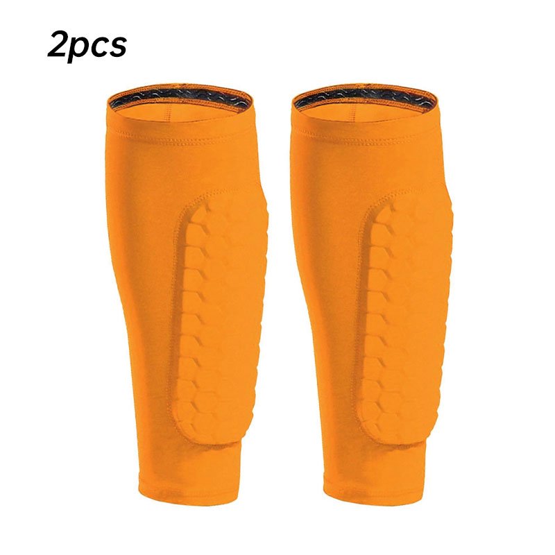 Honeycomb Padded Sport Leg Guards – Breathable Anti-Collision Shin & Leg Protection for Soccer, Skiing, Basketball & Cycling - Image 4