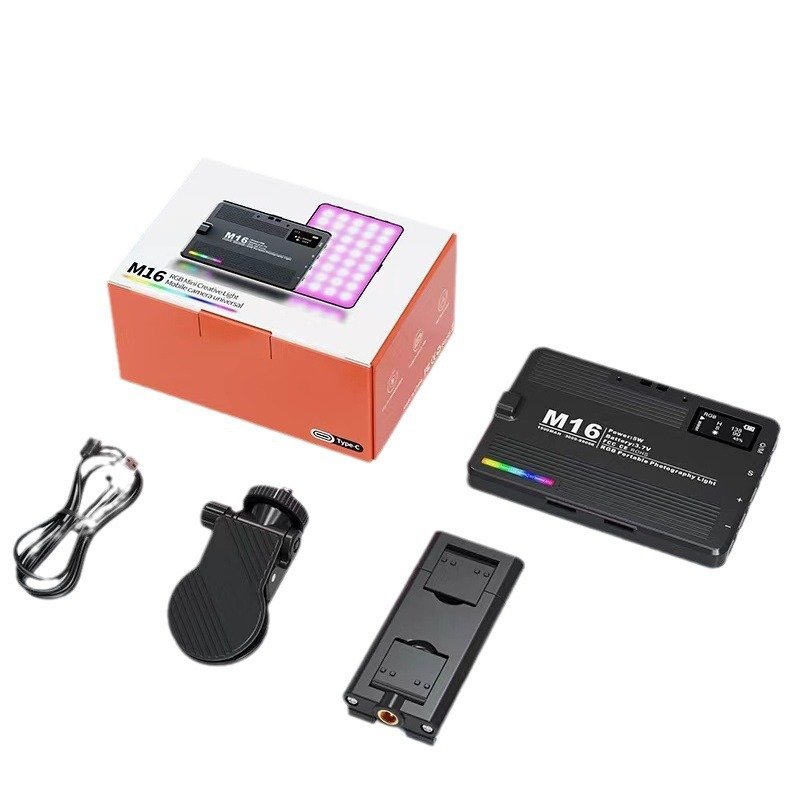 Cross-border Mobile Live Streaming Video Photography Fill Light LED Flash Light Camera Lighting Lamp Video Conference VLOG Lamp - Image 11