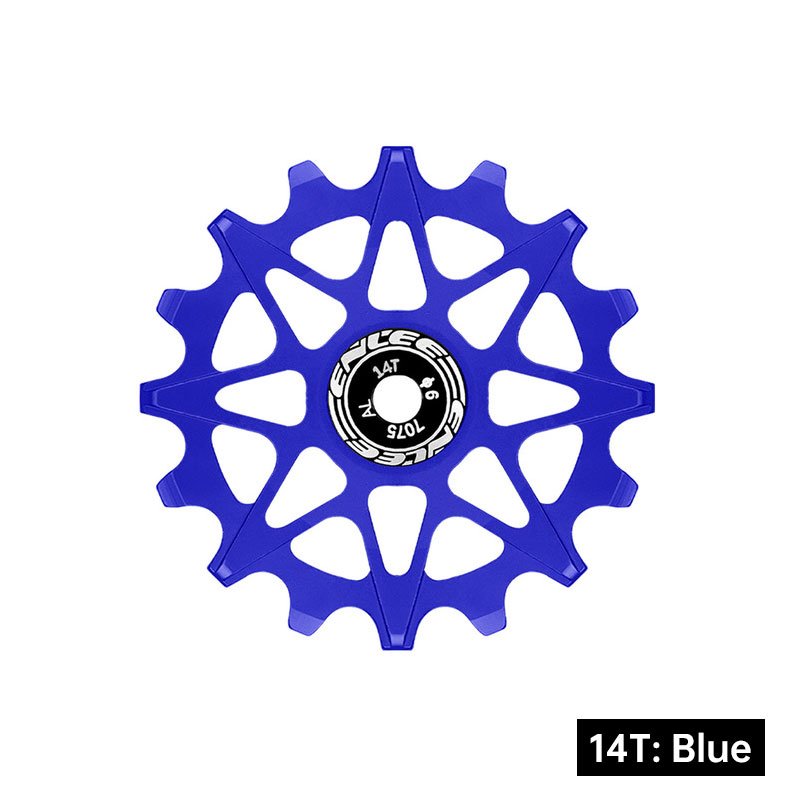 Bicycle Rear Derailleur Jockey Wheel Ceramic Bearing Aluminum Alloy 10T 12T 14T 16T Positive Negative Tooth for MTB Road Bike - Image 8