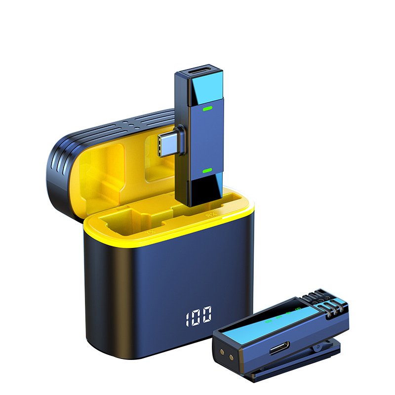 J68 One to One Wireless Collar Microphone Live Video Clear Reception Wireless Mini Microphone - Image 5