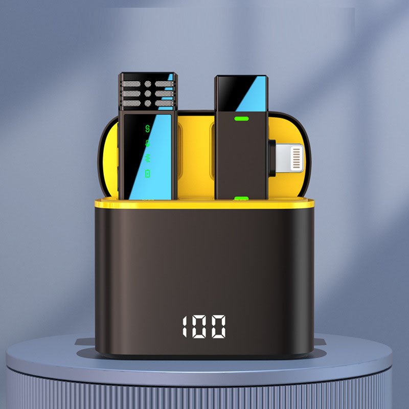 J68 One to One Wireless Collar Microphone Live Video Clear Reception Wireless Mini Microphone - Image 3