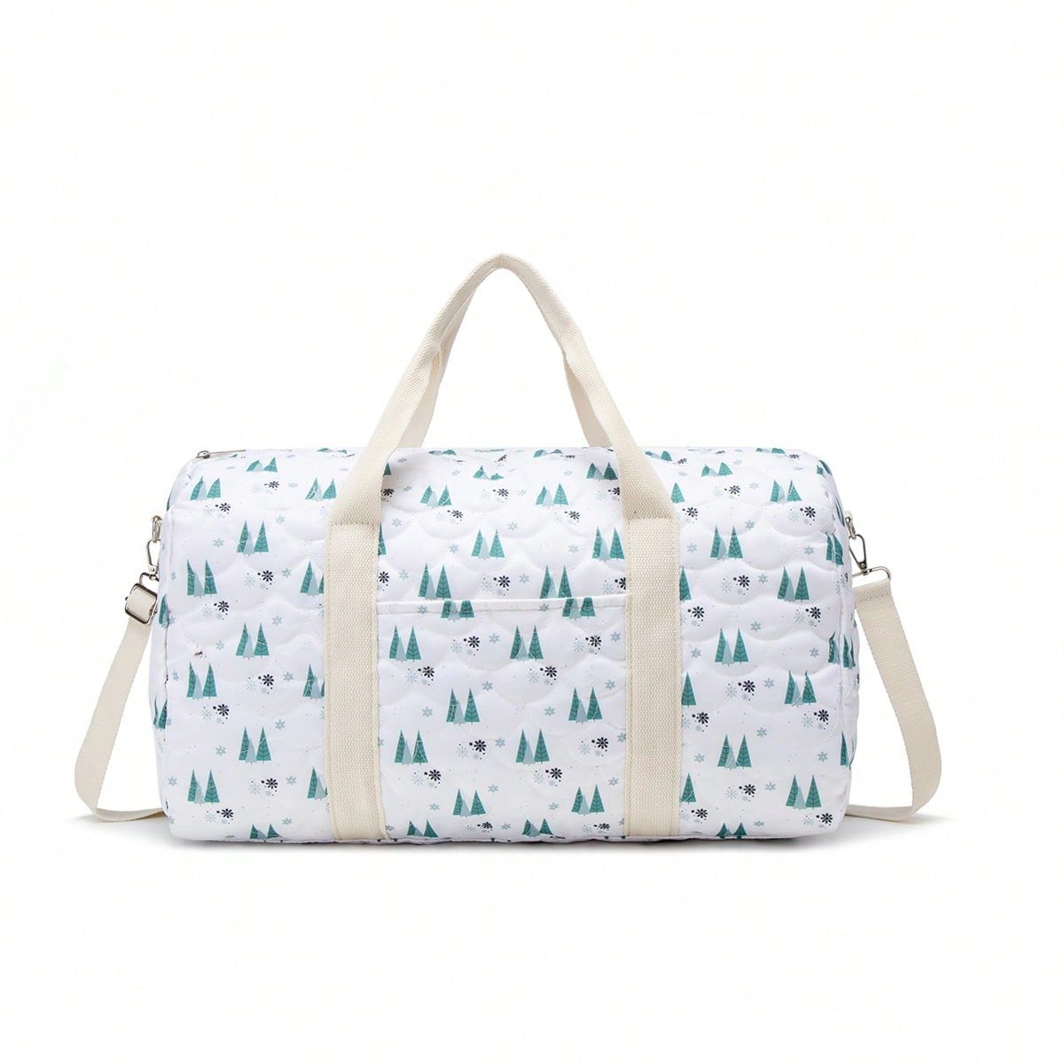 Embroidered Travel Bag Large Capacity Luggage Bag Lightweight Carry-on Handheld Shoulder Bag Boston Bag - Image 22