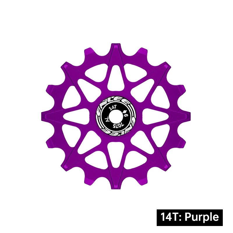 Bicycle Rear Derailleur Jockey Wheel Ceramic Bearing Aluminum Alloy 10T 12T 14T 16T Positive Negative Tooth for MTB Road Bike - Image 7