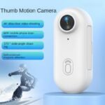 Mini Telecamera da Bicicletta con Clip Magnetica Posteriore – Action Cam Tascabile per Sport e Animali Domestici