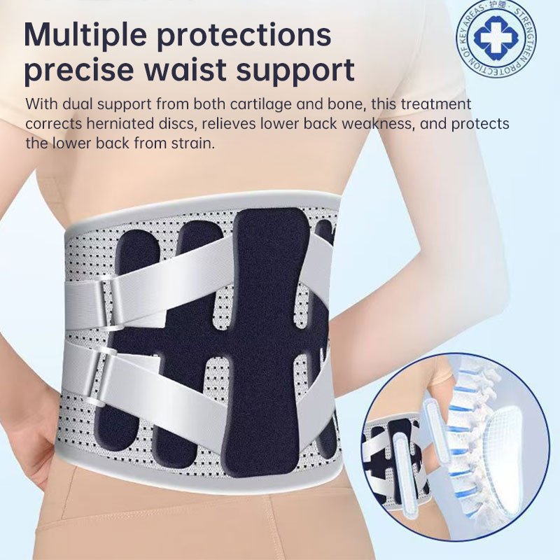 Adjustable Back Support Belt - Pain Relief for Men &; Women, Sciatica, Scoliosis, Herniated Disc, Posture Corrector - Image 7