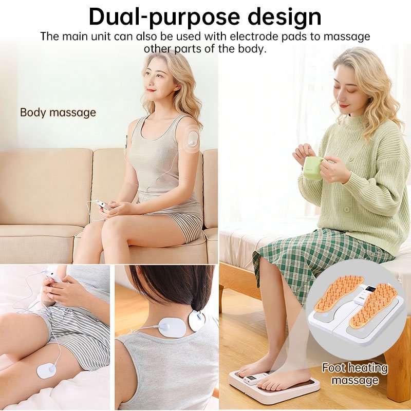 Folding USB-C Rechargeable Foot Massager with Multi-Mode Acupoint Stimulation, Portable Meridian Activation Device D238 - Image 8
