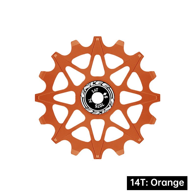 Bicycle Rear Derailleur Jockey Wheel Ceramic Bearing Aluminum Alloy 10T 12T 14T 16T Positive Negative Tooth for MTB Road Bike - Image 12