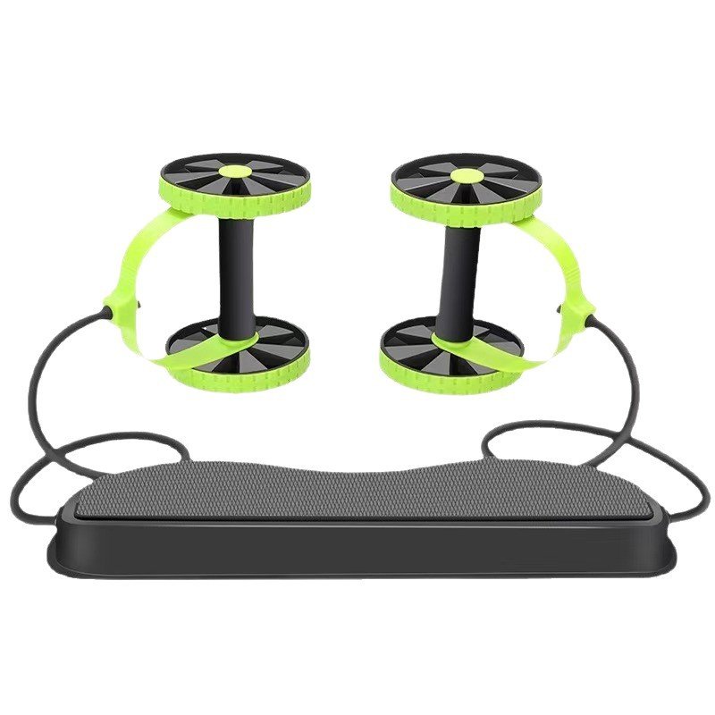 Cross-border Multi-functional Abdominal Trainer Ab Wheel Twist Plate Ab Roller Premium Rotating with Pull Rope Ab Roller - Image 5