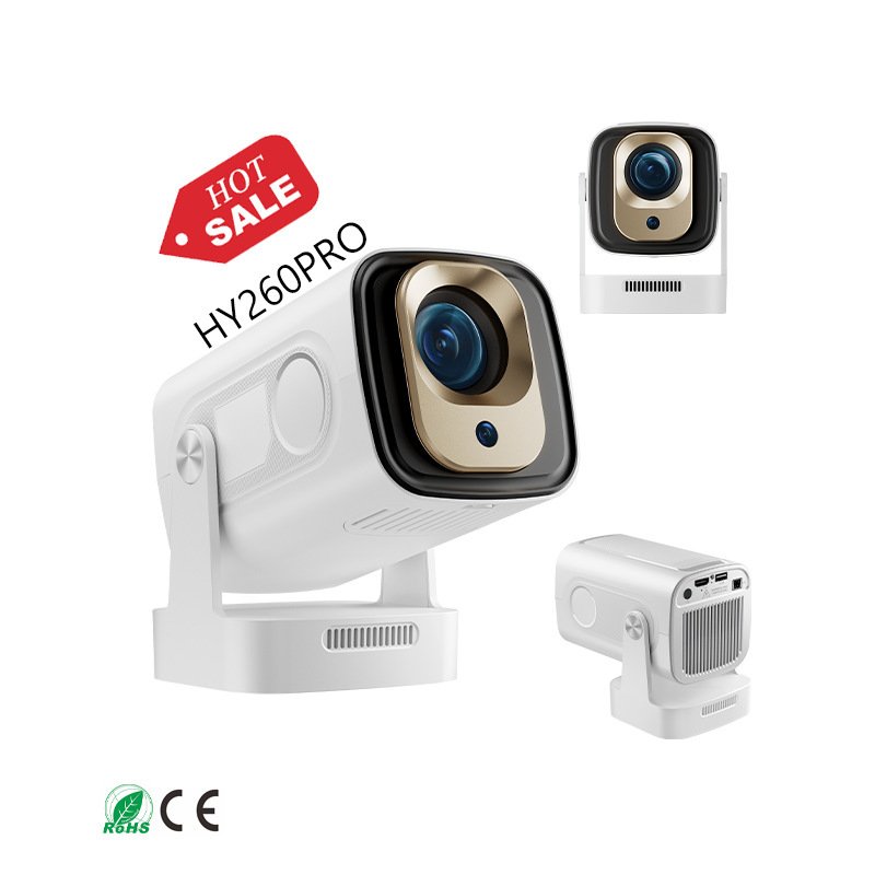 Hy260Pro Projector H713 Android 11 Smart HD 4K Auto Focus Barrel Projector - Image 4