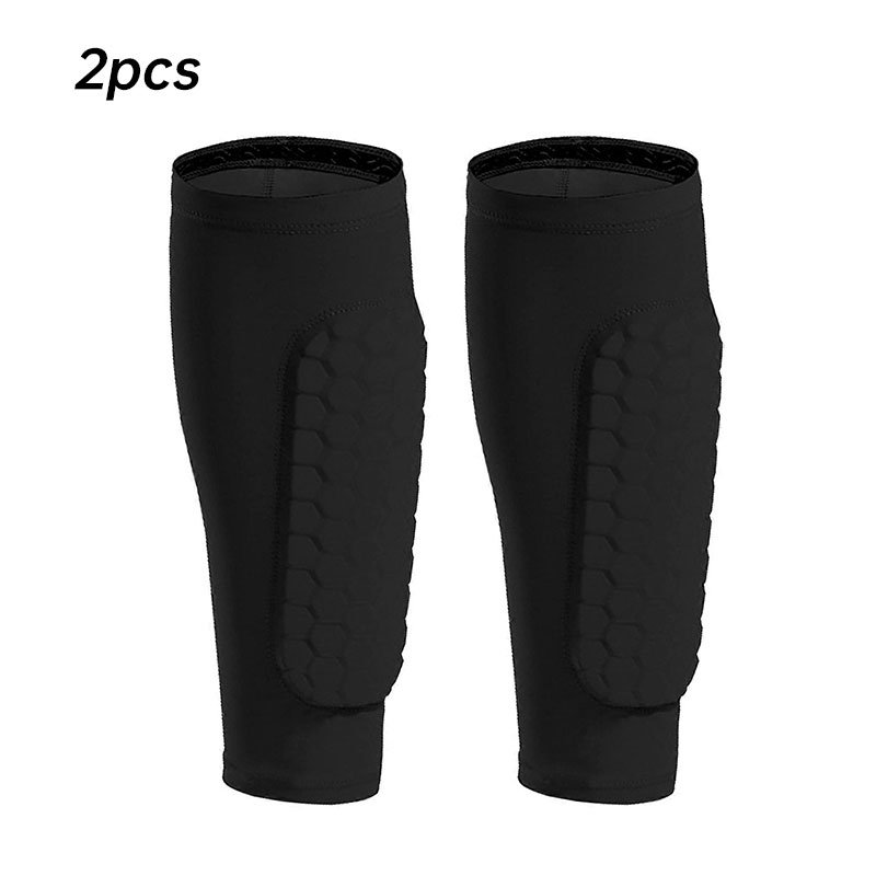 Honeycomb Padded Sport Leg Guards – Breathable Anti-Collision Shin & Leg Protection for Soccer, Skiing, Basketball & Cycling - Image 5