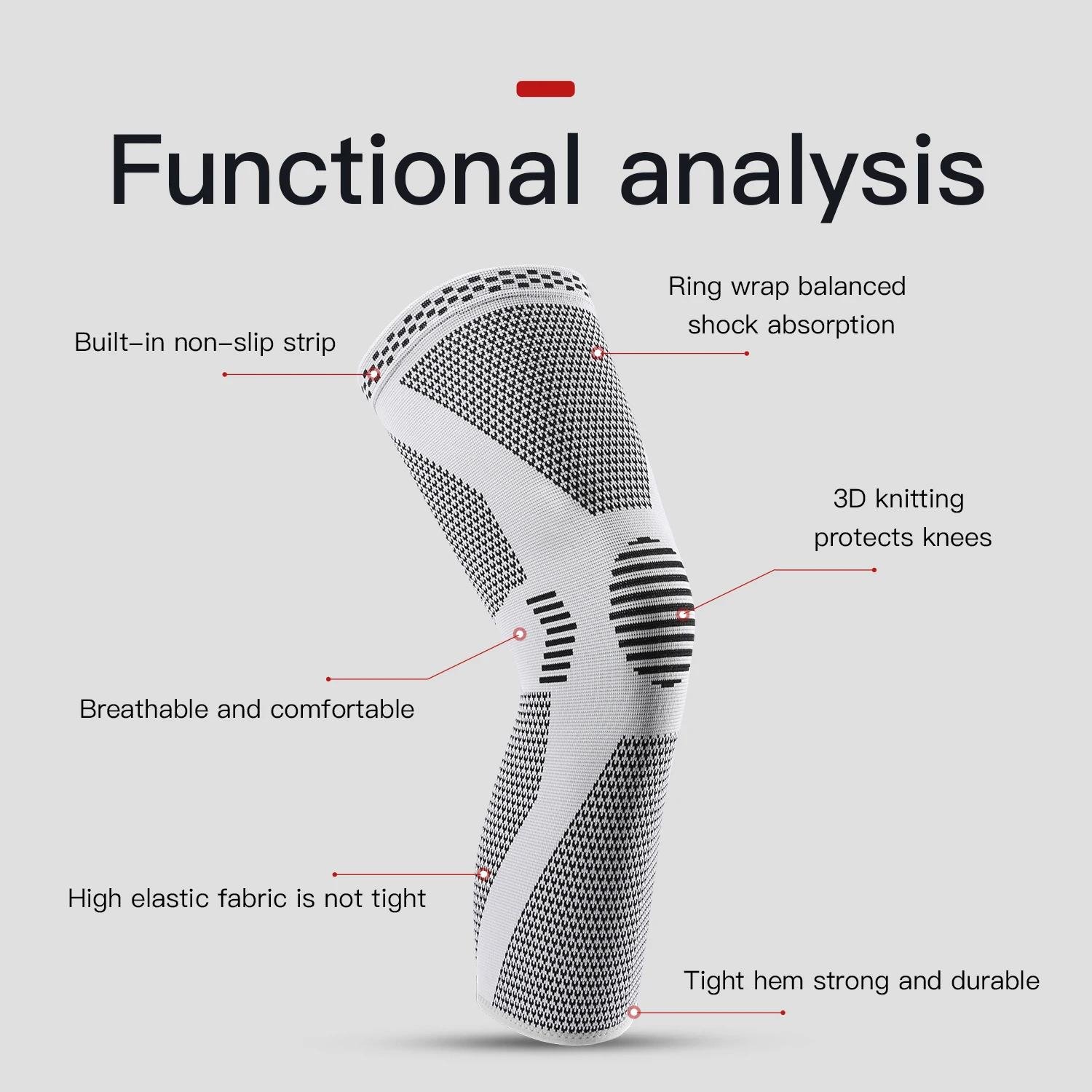 Knee protector for men's knee sports single piece - Image 4