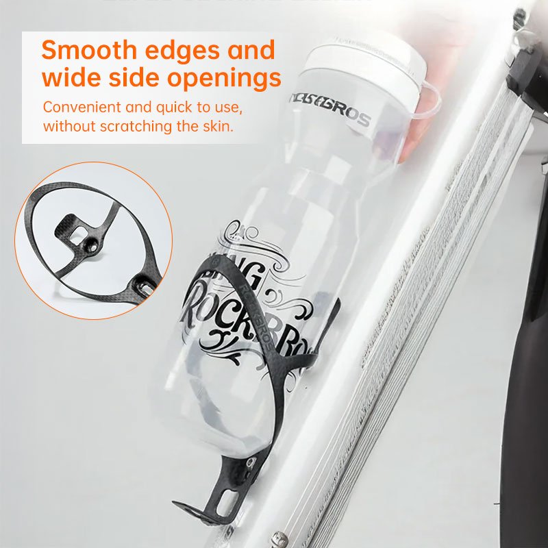 3K Carbon Fiber Water Bottle Cage - Ultralight Matte Mountain/Road Bike Holder, 14g Cycling Accessory - Image 5