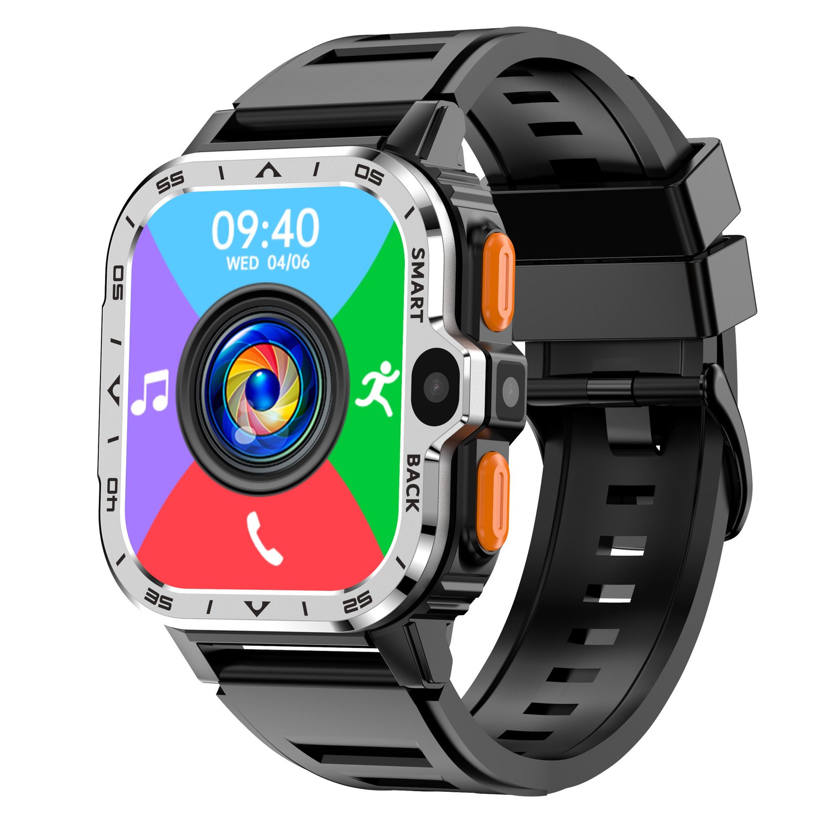 Smart Watch 5G Full Network SIM Card Google Store APP Download Video Photography Sports - Image 6