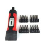 Set cacciavite dinamometrico preset da 1/4" – 15–65 in‑lb, strumento professionale per manutenzione pistole e fucili