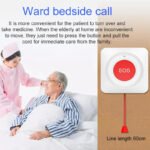 Smart SOS Alarm WiFi One-Button Caller APP Remote Hospital Nursing Home Emergency Button