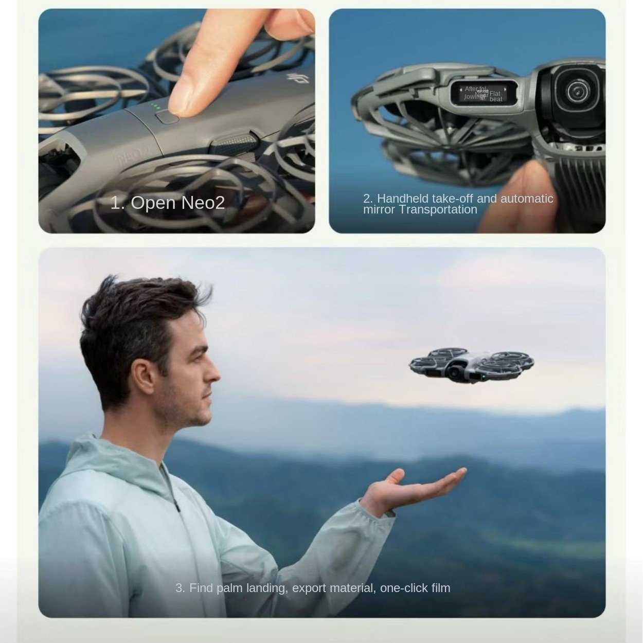 DJI Drone Neo 2 Flying Smart Follow 4K Entry-Level Aerial Photography Flight Camera Mini Type for Beginners - Image 3