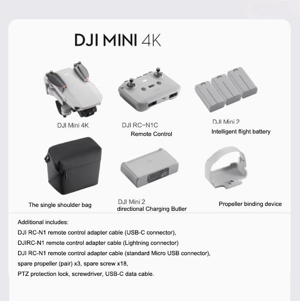 DJI Mini 4K Ultra HD Mini Aerial Drone Captain with Intelligent Range Shooting and Remote Control Aircraft - Image 4