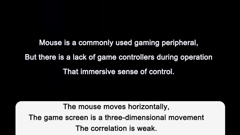 Shooting Game Mouse Gun style Vertical Handle Grip Trigger Features Pistol Vertical Dedicated Wired Peripheral - Image 3