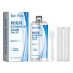 Jue Fish – Adesivo epossidico AB per riparazioni metalliche, impermeabile e resistente alle alte temperature