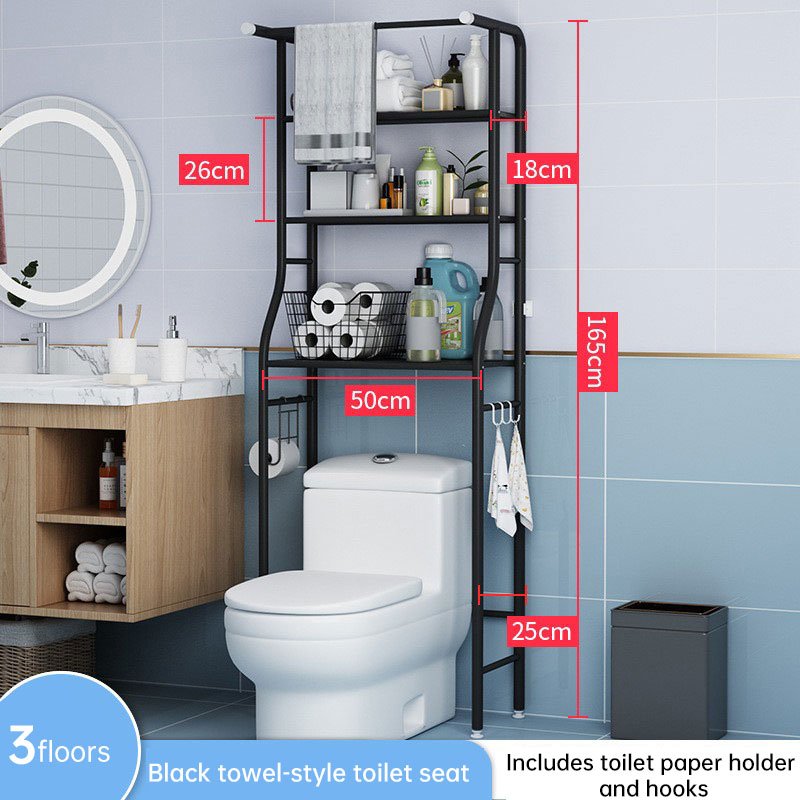 Modern Toilet Overhead Cabinet - Karawan - Space-Saving Bathroom Storage, 166x65x25cm