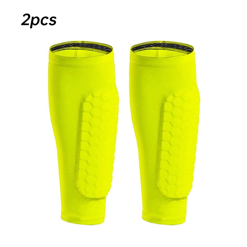 Honeycomb Padded Sport Leg Guards – Breathable Anti-Collision Shin & Leg Protection for Soccer, Skiing, Basketball & Cycling
