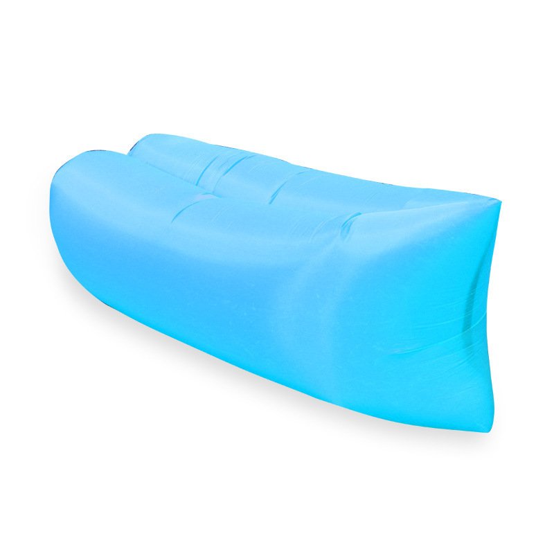 Outdoor lazy inflatable sofa Portable beach air sofa Foldable inflatable camping sofa bed One-person sleeping bag - Image 4