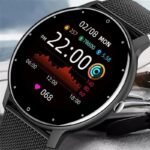 Smartwatch ZL02D impermeabile con cardiofrequenzimetro, monitor pressione sanguigna e sonno, fitness band sportiva