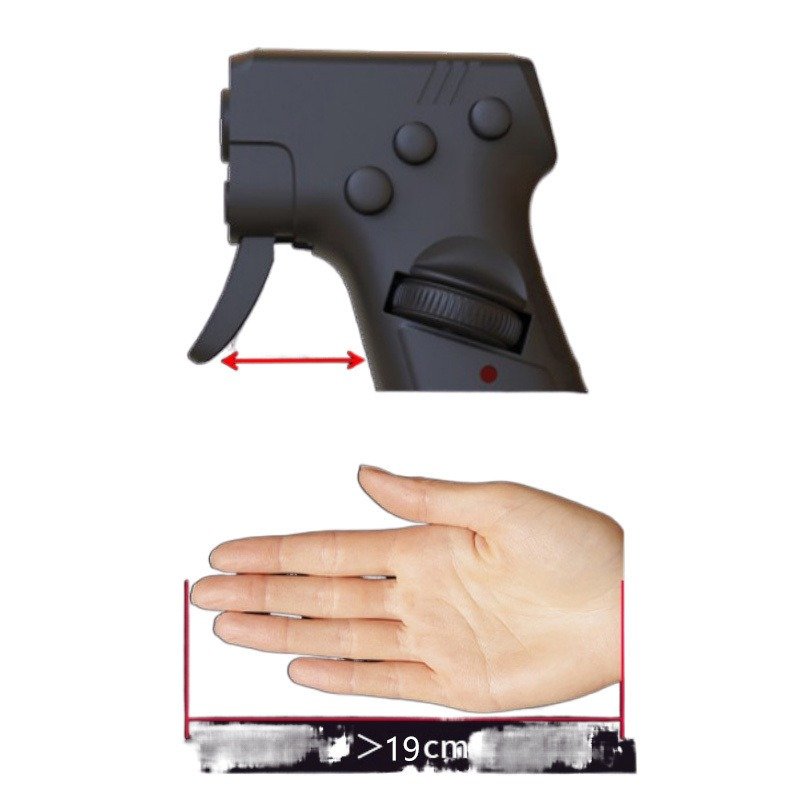 Shooting Game Mouse Gun style Vertical Handle Grip Trigger Features Pistol Vertical Dedicated Wired Peripheral - Image 7