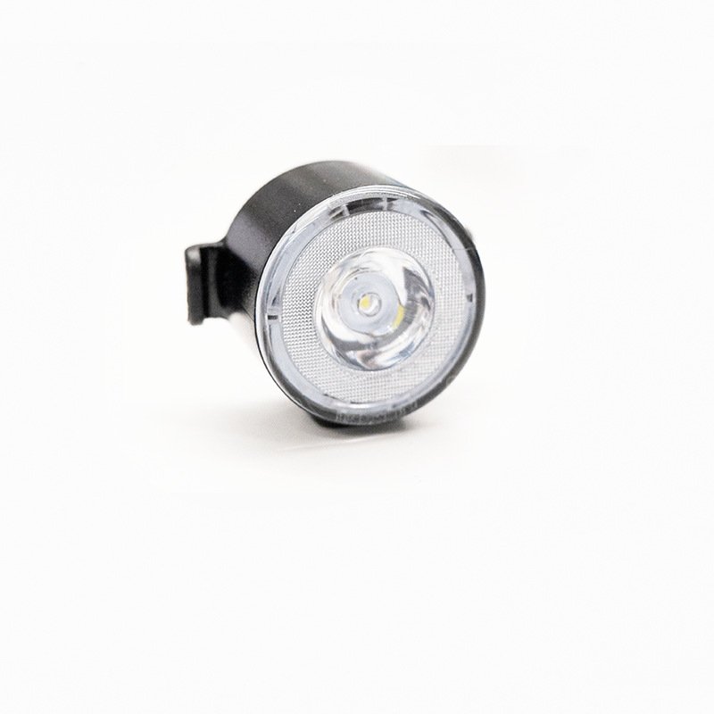 Red & White LED Bike Light Set: Rechargeable (USB Charging, Built-in Battery) – Includes Cycling Flashlights