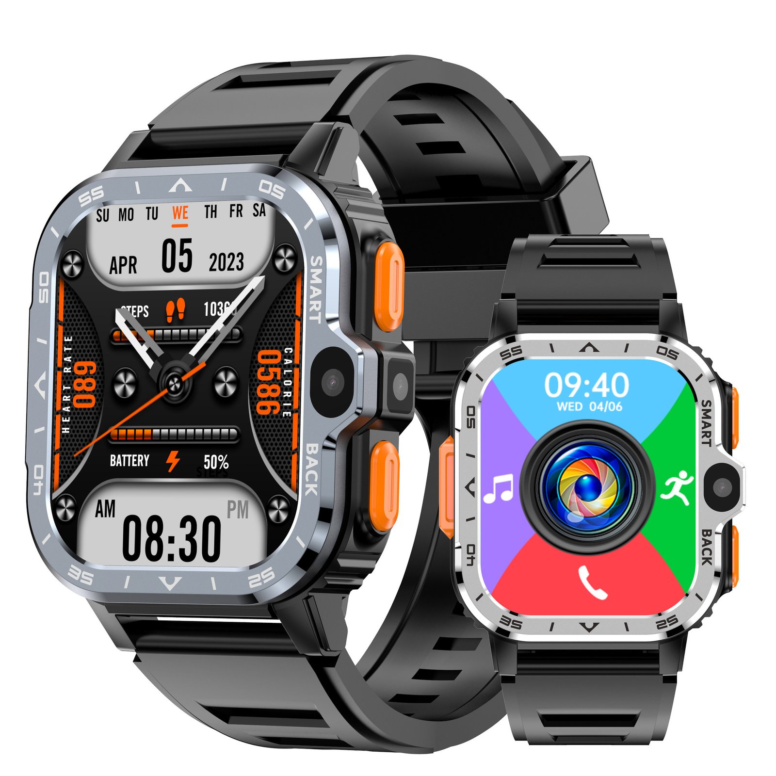 Smart Watch 5G Full Network SIM Card Google Store APP Download Video Photography Sports - Image 5