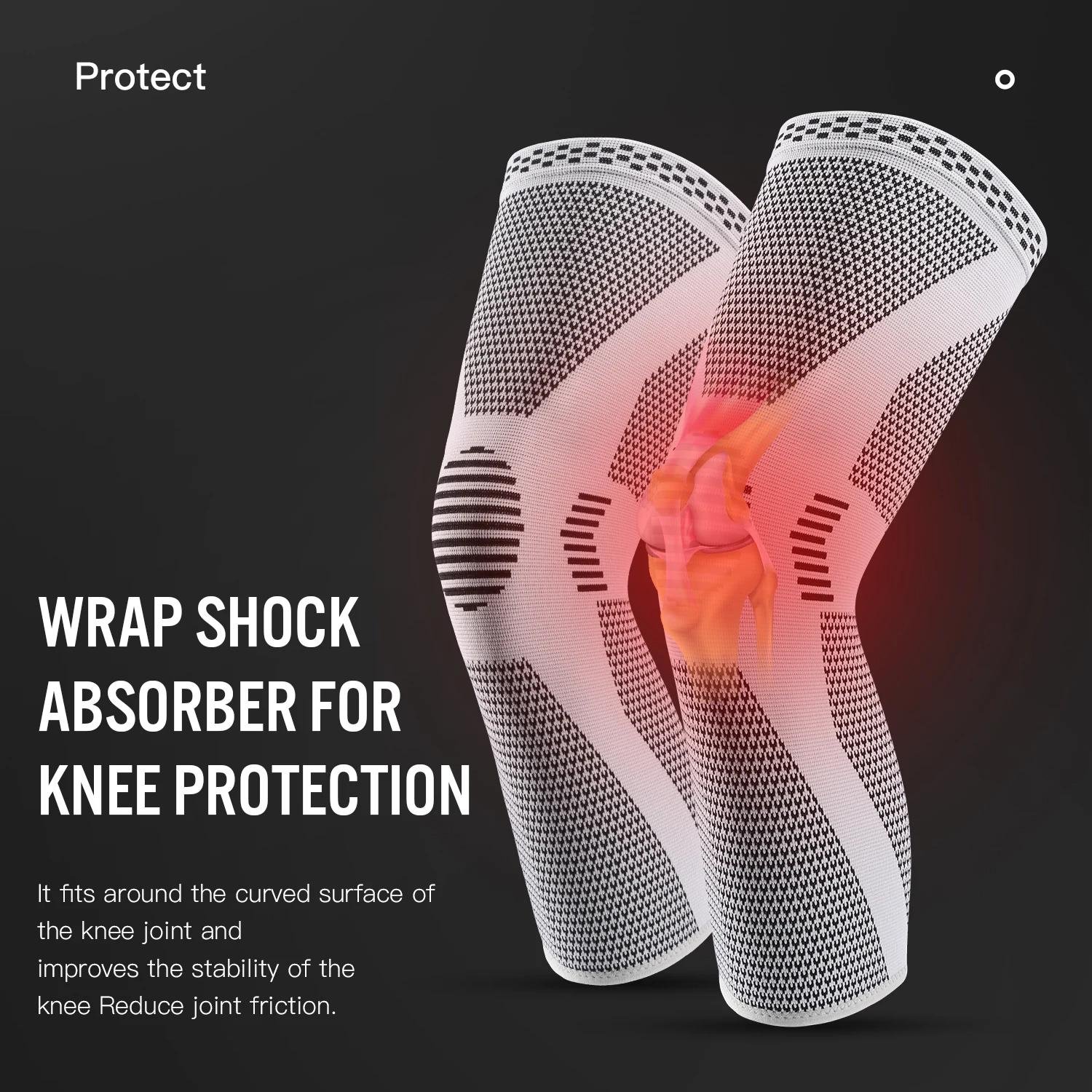 Knee protector for men's knee sports single piece - Image 2