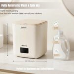 Lavatrice intelligente completamente automatica – uso quotidiano, alta efficienza