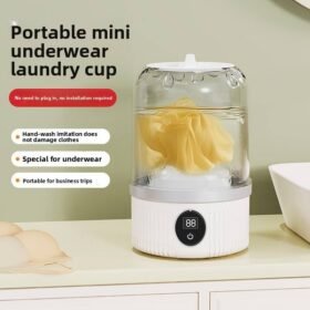 Mini lavatrice portatile wireless per biancheria intima