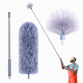 Premium Microfiber Dust Cleaner | ফ্লেক্সিবল ডাস্টিং ব্রাশ | Combo Home Cleaning Tool